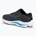 Herren Laufschuhe Mizuno Wave Inspire 20 2E iron gate/parisian blau/schwarz 3