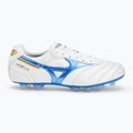 Mizuno Morelia II Japan Md Weiß/Laser Blau/Gold Herren Fußballschuhe 2