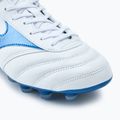 Herren Mizuno Morelia II Pro MD Fußballschuhe weiß/laser blau/gold 7