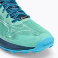 Damen Laufschuhe Mizuno Wave Ibuki 4 GTX staubig jadegrün/nimbus cloud/river blue 7