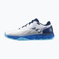 Mizuno Wave Enforce Court AC Tennisschuhe weiß/estate blue/river blue