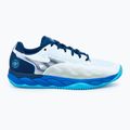 Mizuno Wave Enforce Court CC Tennisschuhe weiß/estate blue/river blue 2