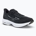 Herren Laufschuhe Mizuno Wave Rider 28 schwarz/silber/ebony