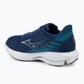 Herren Laufschuhe Mizuno Wave Rider 28 Kombi Blau/Weiß/Flussblau 3