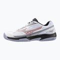 Herren Mizuno Break Shot 4 Padel weiß/salsa/aleutisch Padel Schuh