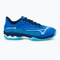 Herren Tennisschuhe Mizuno Wave Exceed Light 2 CC mugen Blau/Weiß/Flussblau 2