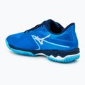 Herren Tennisschuhe Mizuno Wave Exceed Light 2 CC mugen Blau/Weiß/Flussblau 3