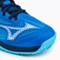 Herren Tennisschuhe Mizuno Wave Exceed Light 2 CC mugen Blau/Weiß/Flussblau 7