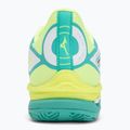 Damen Tennisschuhe Mizuno Wave Exceed Tour 6 CC W weiß/schwarz/mizuno neo lime 6