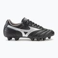 Herren Mizuno Morelia II Club FG Fußballschuhe schwarz/Galaxysilber/dunkler Schatten 2