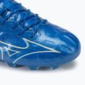 Herren Fußballschuhe Mizuno α Elite FG weiß/laser blau/gold 7