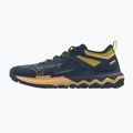 Herren Laufschuhe Mizuno Wave Ibuki 4 blau wing teal/flax/quince