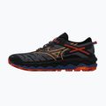 Herren Laufschuhe Mizuno Wave Mujin 10 schwarz/aprikot/spicy orange 8