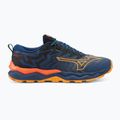 Herren Laufschuhe Mizuno Wave Daichi 8 Kombi blau/aprikot/scharf orange 2