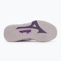 Mizuno Wav Stealth Neo 2 Handballschuh weiß / navy Pfingstrose / Pfirsich Parfait 4