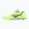 Herren Handballschuhe Mizuno Wave Stealth 6 neo limette/schwarz/splish splash 8