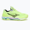 Herren Handballschuhe Mizuno Wave Stealth 6 neo limette/schwarz/splish splash 2