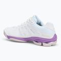 Volleyballschuhe Damen Mizuno Wave Voltage 2 white/patrician purple/quince 3