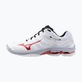 Herren Volleyballschuhe Mizuno Wave Voltage 2 weiß/salsa/schwarz 8