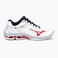 Herren Volleyballschuhe Mizuno Wave Voltage 2 weiß/salsa/schwarz 2