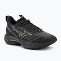 Damen Laufschuhe Mizuno Wave Rider GTX 2 iron gate/ge gold/schwarz