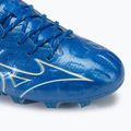 Herren Fußballschuhe Mizuno α Pro FG weiß/laser blau/gold 7