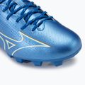 Herren Fußballschuhe Mizuno α Select FG weiß/laser blau/gold 7