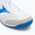 Mizuno Morelia Sala Elite TF Herren Fußballschuhe weiß/laser blau/gold 7