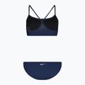 Zweiteiliger Damen-Badeanzug Nike Essential Sports Bikini navy blau NESSA211-440 2