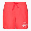 Herren Nike Logo Solid 5" Volley Badeshorts orange NESSA566-631