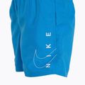 Kinder Nike Split Logo 4" Volley Schwimmen Shorts Foto blau 3