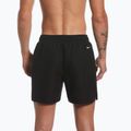 Herren Nike Swoosh Break 5" Volley Badeshorts schwarz NESSC601-001 4