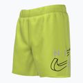 Kinder Nike Split Logo 4" Volley Badeshorts grün NESSC786-312 5