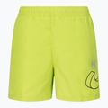 Kinder Nike Split Logo 4" Volley Badeshorts grün NESSC786-312