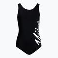 Nike Crossback Kinder-Badeanzug einteilig schwarz NESSC727-001