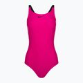 Einteiliger Damen-Badeanzug Nike Logo Tape Fastback rosa NESSB130-672