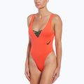 Nike Sneakerkini U-Back einteiliger Badeanzug für Damen orange NESSC254-631 2