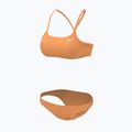 Zweiteiliger Badeanzug Damen Nike Essential Racerback Bikini rosa NESSA211 5