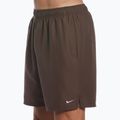 Herren Nike Essential 7" Volley Badeshorts braun NESSA559-046 5