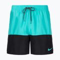 Herren Nike Split 5" Volley Badeshorts blau/schwarz NESSB451-339