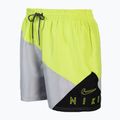 Herren Nike Logo 5" Volley Badeshorts grün NESSC470-001 6