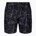 Herren Nike Logo Mashup 5" Volley Badeshorts schwarz NESSC482-001