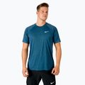 Herren Trainings-T-Shirt Nike Heather blau NESSB658-444