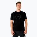 Herren Trainings-T-Shirt Nike Ring Logo schwarz NESSC666-001