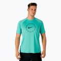 Herren Trainings-T-Shirt Nike Ring Logo türkis NESSC666-339
