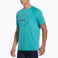 Herren Trainings-T-Shirt Nike Ring Logo türkis NESSC666-339 8