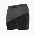 Herren Nike Block Swoosh 5" Volley Badeshorts schwarz NESSC492-001