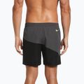 Herren Nike Block Swoosh 5" Volley Badeshorts schwarz NESSC492-001 4