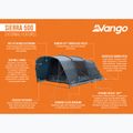 Vango Sierra 500 tiefblau 5-Personen-Campingzelt 13