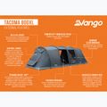 Campingzelt für 8 Personen Vango Tacoma 800XL tiefblau 14